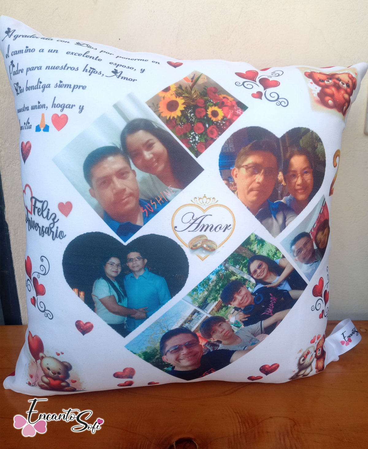 Cojines Personalizados 40cm x 40cm